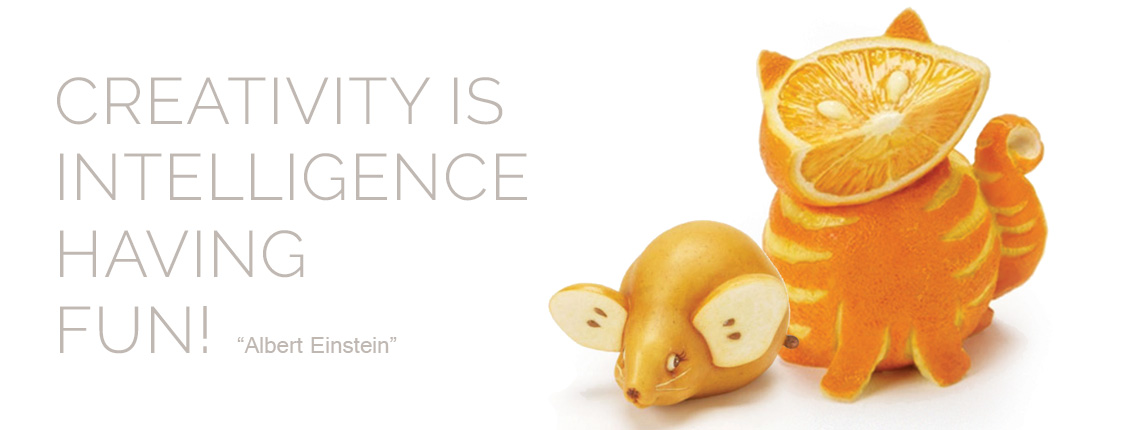 Creativity is intelligence having fun.